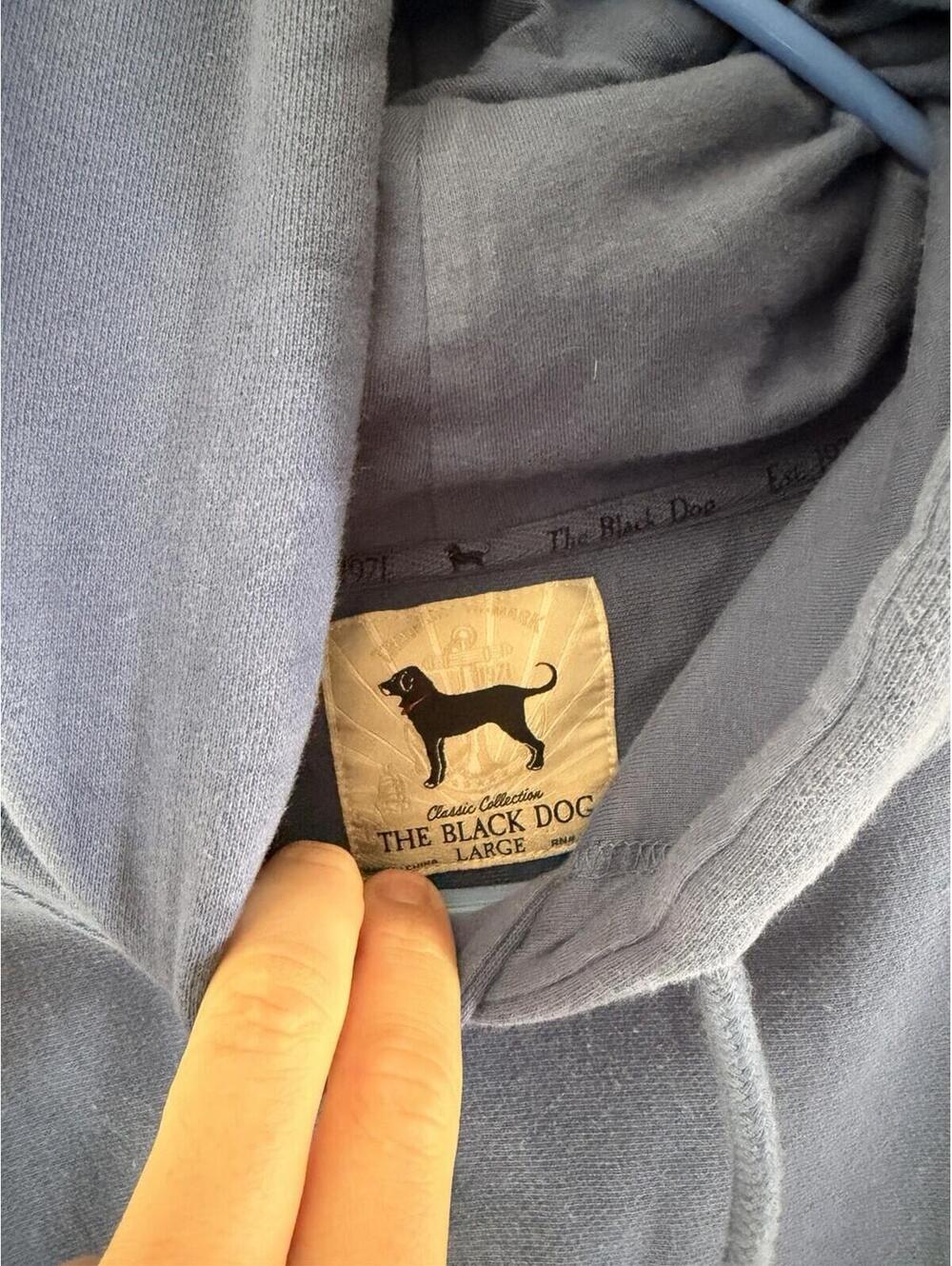 Large - Men - The Black Dog Classic Collection Hoodie - Picture 2 of 6